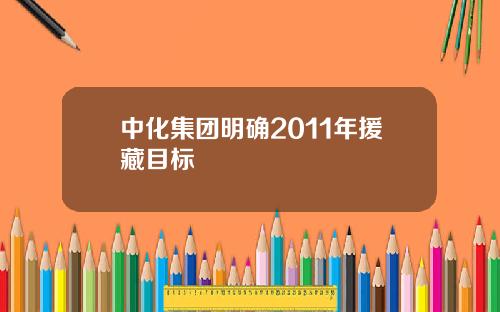 中化集团明确2011年援藏目标