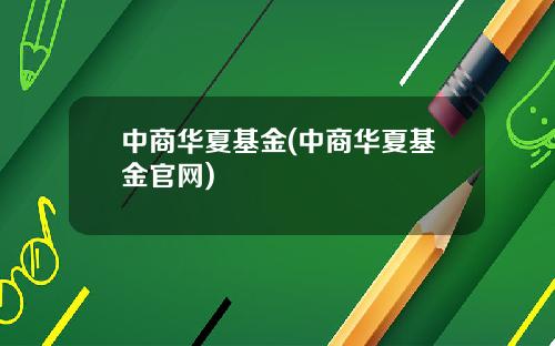 中商华夏基金(中商华夏基金官网)