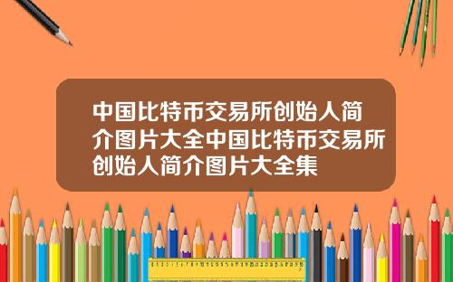 中国比特币交易所创始人简介图片大全中国比特币交易所创始人简介图片大全集