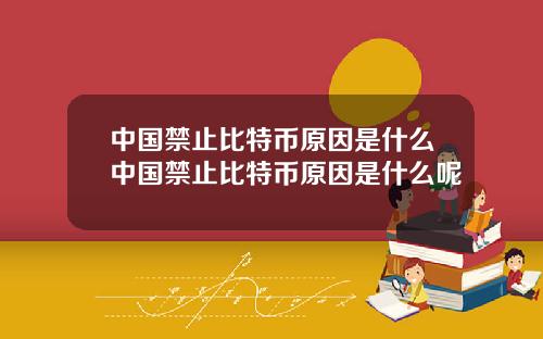 中国禁止比特币原因是什么中国禁止比特币原因是什么呢