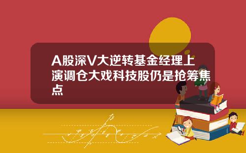 A股深V大逆转基金经理上演调仓大戏科技股仍是抢筹焦点
