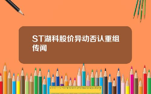 ST湖科股价异动否认重组传闻