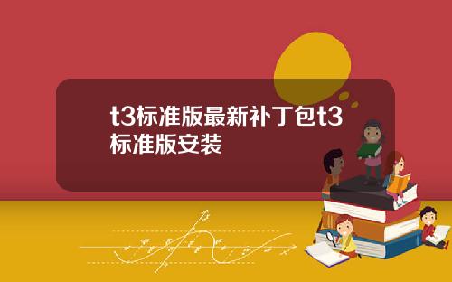 t3标准版最新补丁包t3标准版安装