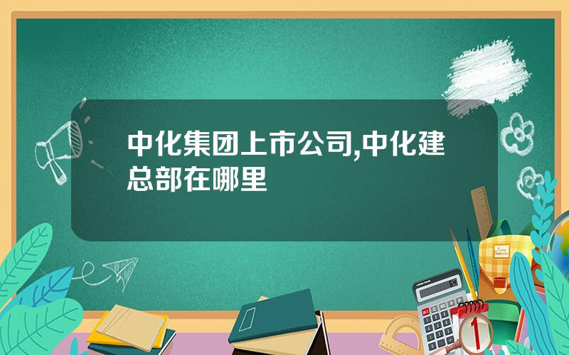 中化集团上市公司,中化建总部在哪里