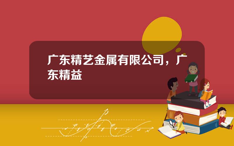 广东精艺金属有限公司，广东精益